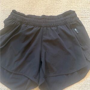Lululemon Athletica Black Athletic Shorts Lightweight Moisture-Wicking
